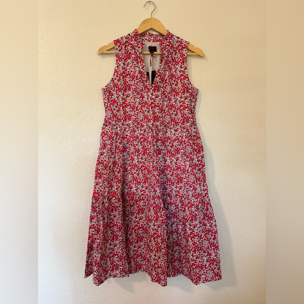 J Crew Liberty Midi Dress NWT XS